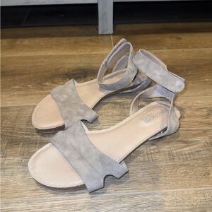 Adam Tucker Women's Suede Sandals